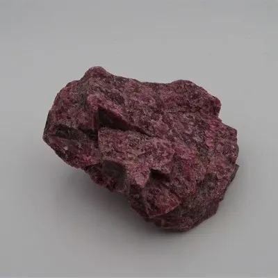 Rhodonite 486g raw mineral Brazil
