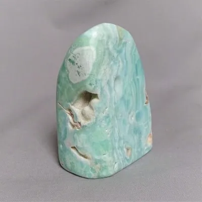 Aragonite blue polished 298g Afghanistan