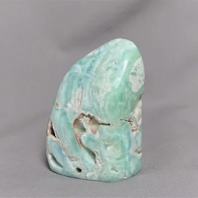 Aragonite blue polished 298g Afghanistan