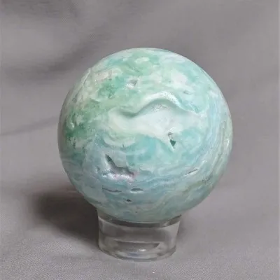 Aragonite blue - sphere 330g Afghanistan