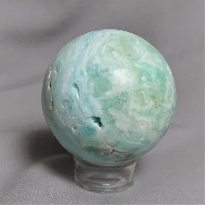 Aragonitblau - Kugel 330g...