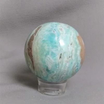 Aragonite blue - sphere 322g Afghanistan
