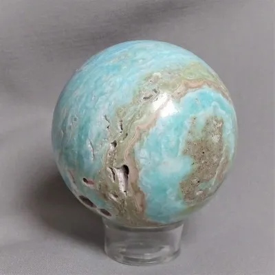 Aragonite blue - sphere 413g Afghanistan