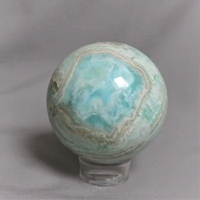 Aragonite blue - sphere 431g Afghanistan