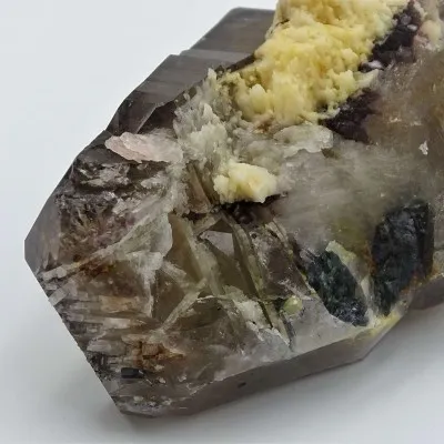 Smoky Quartz with inclusions citrine 213 grams, Brazil
