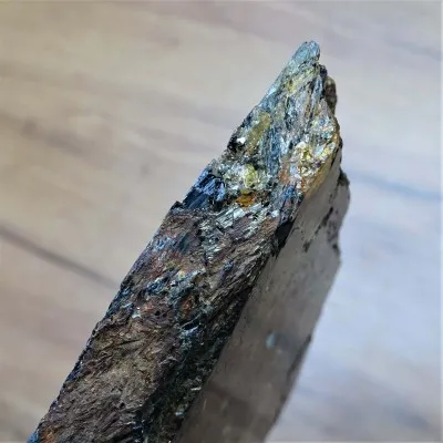 Nuummite leštěný plát 693g, Grónsko, unikátní vzácný sbírkový kus