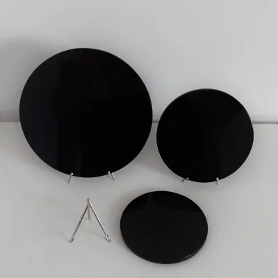 Obsidian mirror - 15cm, Mexico