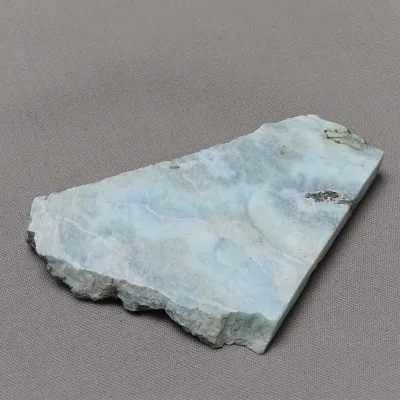 Larimar natural plate unpolished 48,3g, Dominican Republic