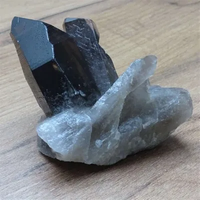 Smoky natural crystals 248g, Brazil