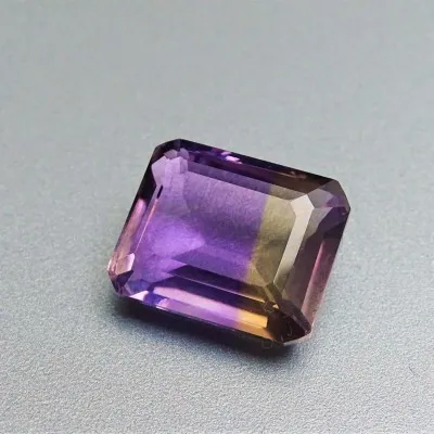 Ametrin cut 16,80 ct, Bolivia