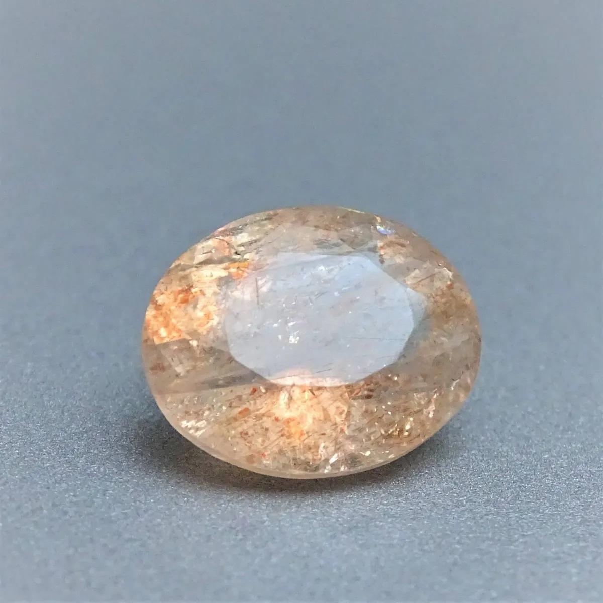 Sun stone cut 4,51ct, top quality