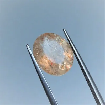 Sun stone cut 4,51ct, top quality