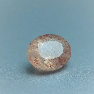 Sun stone cut 9,28ct, top quality GTL certificate