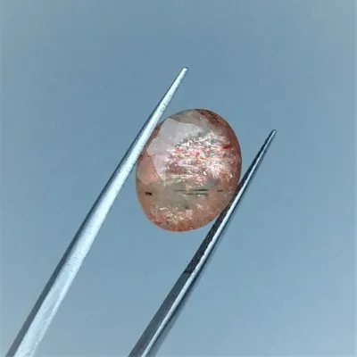 Sun stone cut 8,12ct, top quality