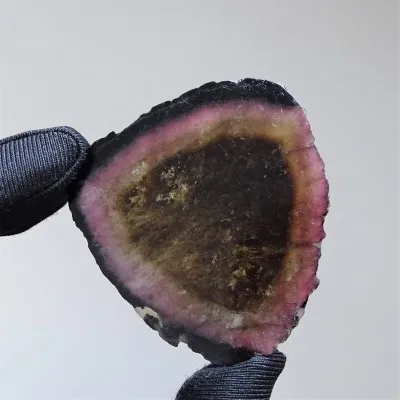 Turmalin natürliche Platte 17,1 g, Brasilien