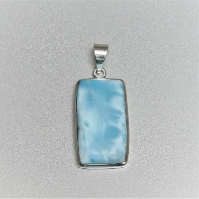 Larimar-Anhänger in Silber 13,3g, Dominikanische Republik