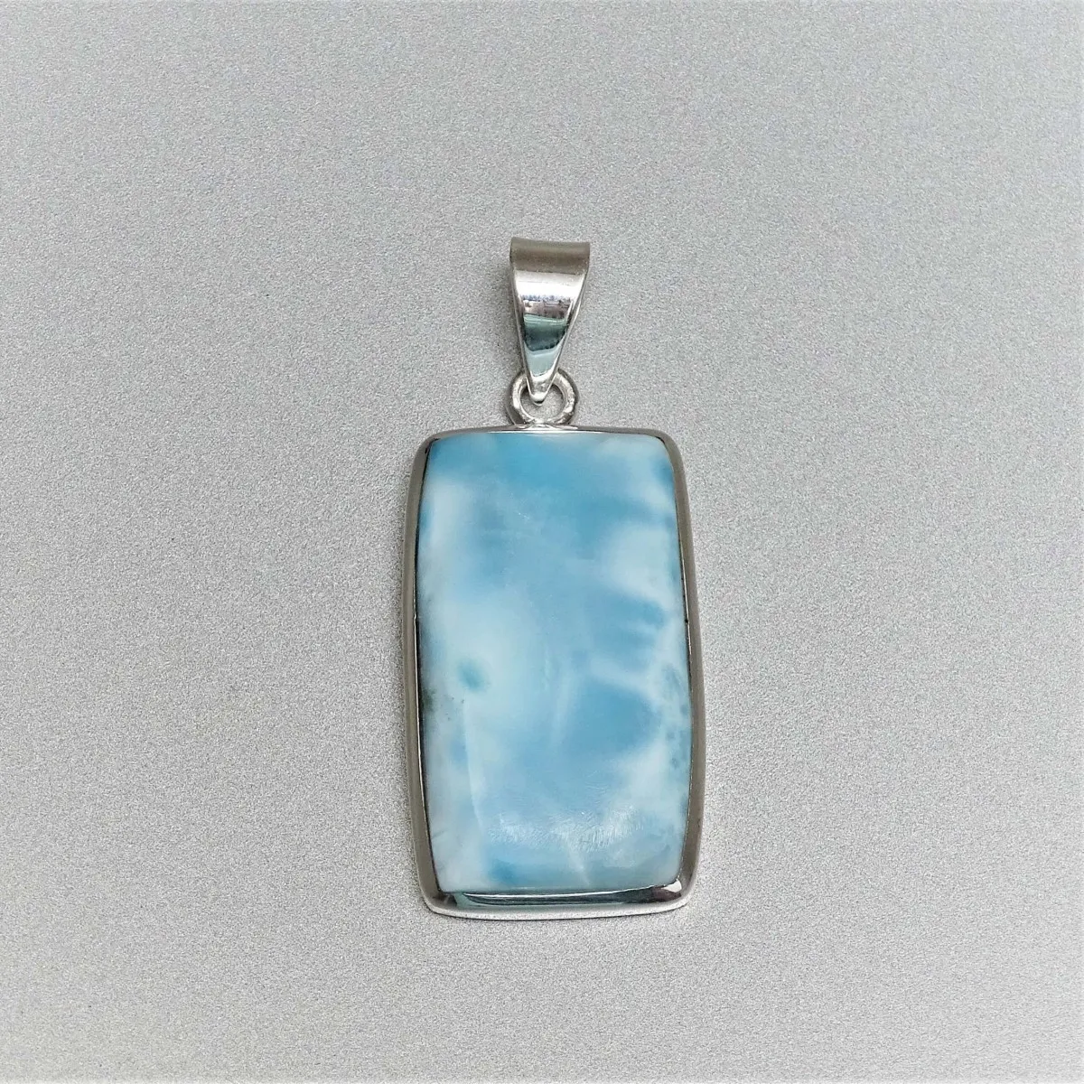 Larimar-Anhänger in Silber 13,3g, Dominikanische Republik