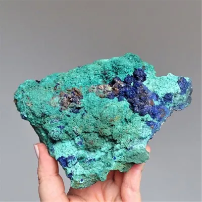 Azurite raw 775g, Morocco