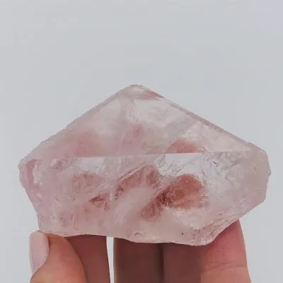 Morganite natural crystal in top quality 121.9g, Afghanistan