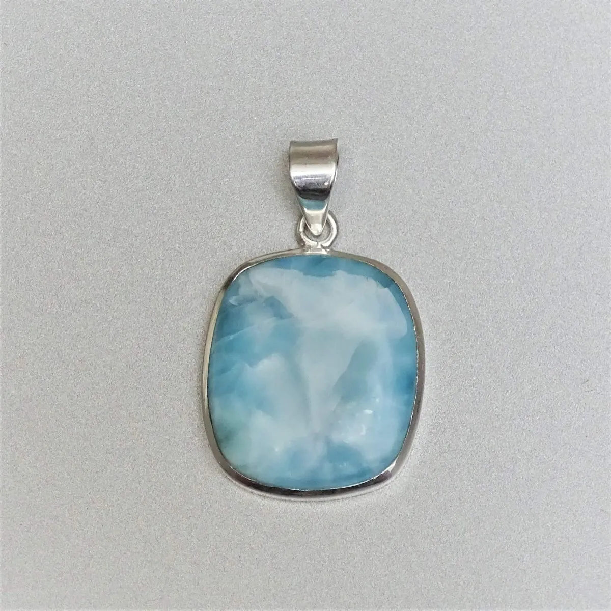 Larimar-Anhänger in Silber 12,4g, Dominikanische Republik