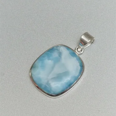 Larimar-Anhänger in Silber 12,4g, Dominikanische Republik