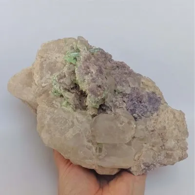 Pollucit vzácný sbírkový minerál 2200g, Afganistán