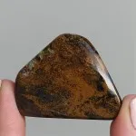 Pietersite polished mineral in top quality 28g, Nambia
