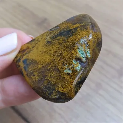 Pietersit Poliermineral in Spitzenqualität 28g, Namibia