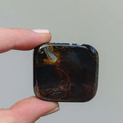 Pietersit Poliermineral in Spitzenqualität 41,7g, Namibia