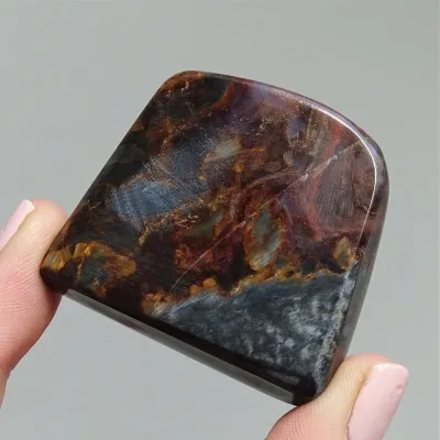 Pietersite polished mineral in top quality 41g, Nambia