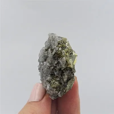 Fluorit kombinace s pyritem 58g, Peru