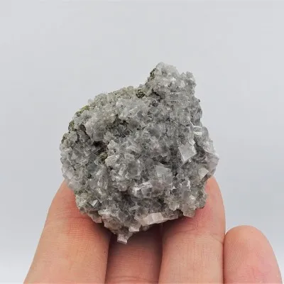 Fluorit-Kombination mit Pyrit 58g, Peru