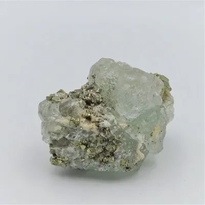 Fluorit kombinace s pyritem 73g, Peru