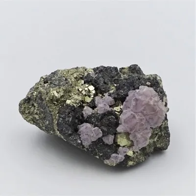 Fluorite combination with pyrite 115g, Peru