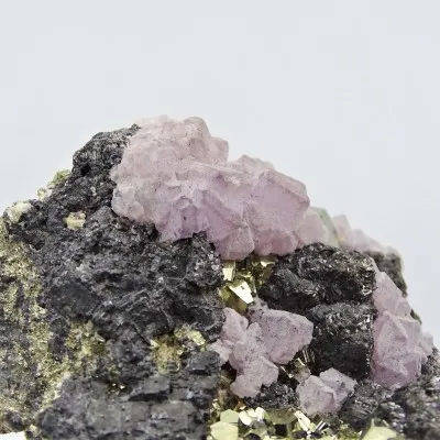 Fluorit kombinace s pyritem 115g, Peru