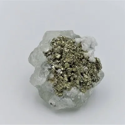 Fluorit kombinace s pyritem 121g, Peru
