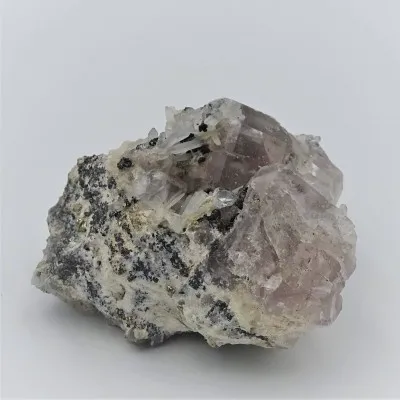 Fluorit-Kombination mit Pyrit und Bleiglanz 105g, Peru