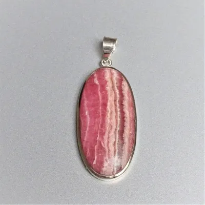 Rhodochrosite pendant 21.4g, Argentina