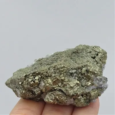 Fluorite combination with pyrite 101,9g, Peru