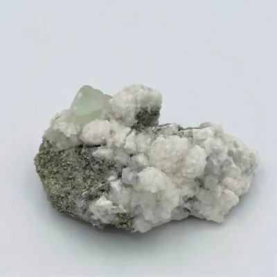 Fluorit-Kombination mit Pyrit 118,3g, Peru