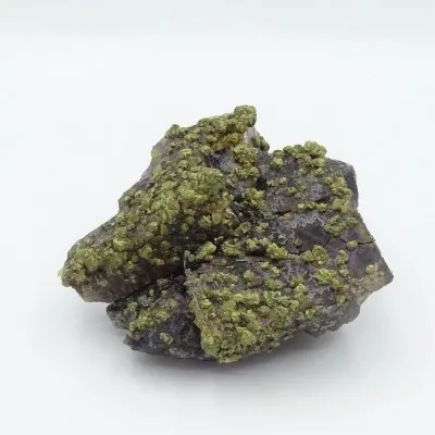 Fluorite - chalcopyrite collection piece 221g, Germany