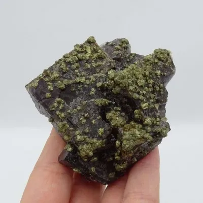 Fluorit - Chalkopyrit Sammelstück 221g, Deutschland