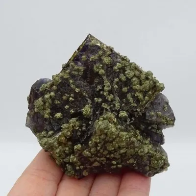 Fluorit - Chalkopyrit Sammelstück 221g, Deutschland