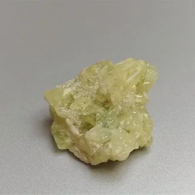 Brazilianite crystals in druse 33.6g, Brazil