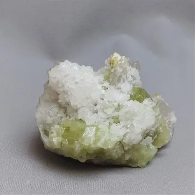 Brazilianite crystals in druse 223.4g, Brazil