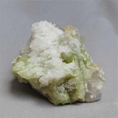 Brazilianite crystals in druse 223.4g, Brazil