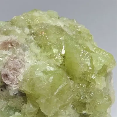 Brazilianit srostlice krystalů 128g, Brazílie