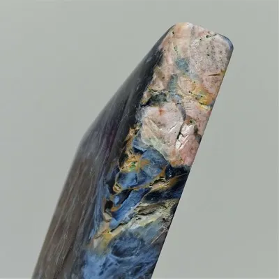 Pietersite polished mineral in top quality 64.4g, Nambia