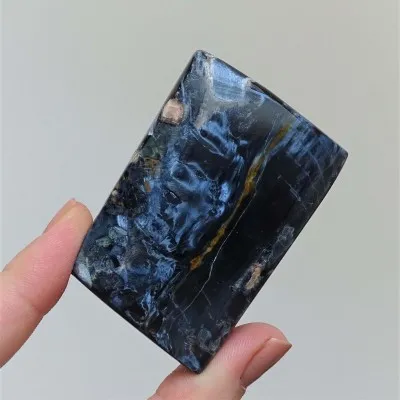 Pietersit poliertes natürliches Mineral 80g, Namibia