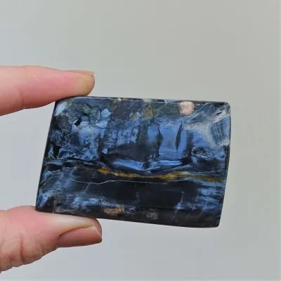 Pietersit polished natural mineral 80g, Namibia